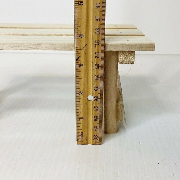 DIY Unfinished Wood Mini Picnic Table And Chair Set - Picture 7 of 12